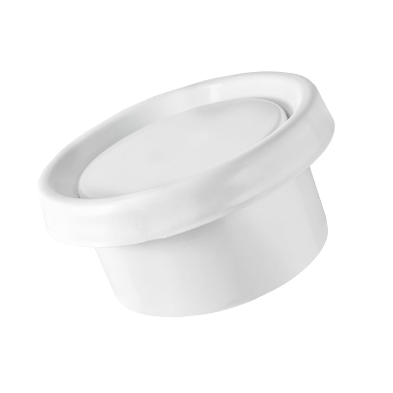 White ABS Extract Ceiling Valve 150mm - Hardware > Heating, Ventilation & Air Conditioning > Vents & Flues