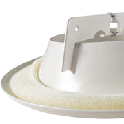 White Metal Extract Ceiling Valve 125mm - Anemostat SV - Hardware > Heating, Ventilation & Air Conditioning > Vents & Flues