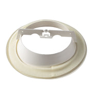 White Metal Extract Ceiling Valve 125mm - Anemostat SV - Hardware > Heating, Ventilation & Air Conditioning > Vents & Flues