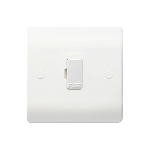 Caradok 13A Unswitched Spur c/w Bottom FO - Caradok - The Classics - White Plastic