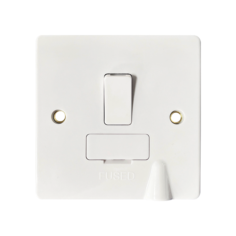 Caradok 13A Switched Spur + Raised Bottom FO - Caradok - The Classics - White Plastic