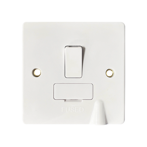 Caradok 13A Switched Spur + Raised Bottom FO - Caradok - The Classics - White Plastic