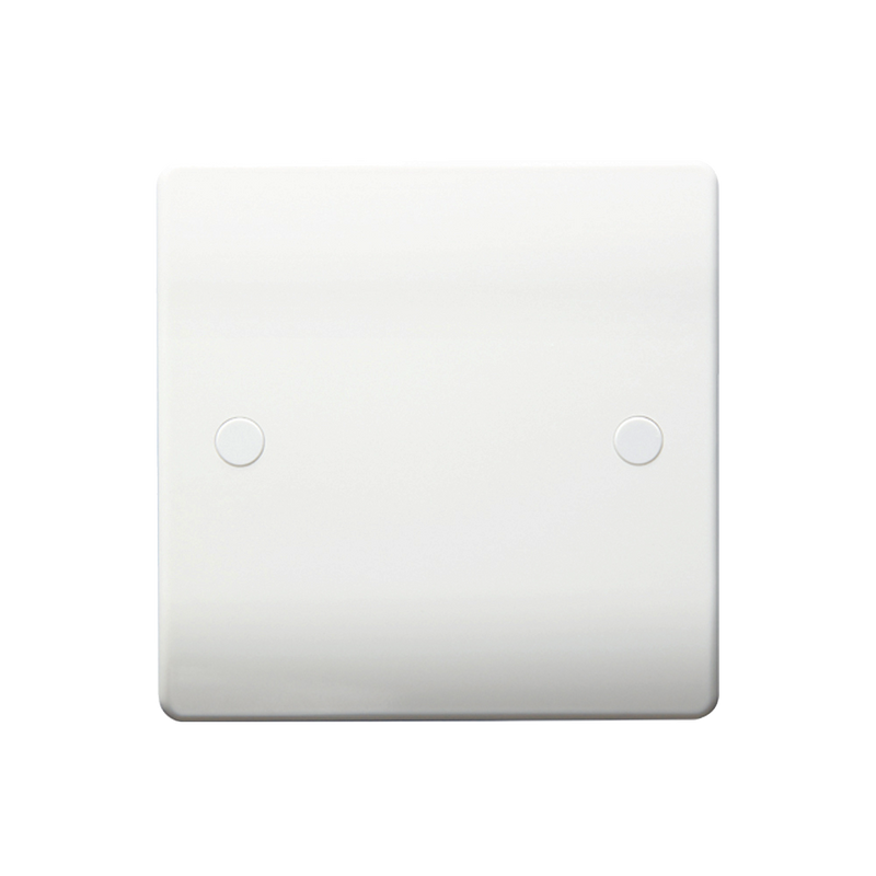 Caradok 1G Blank Plate - Caradok - The Classics - White Plastic