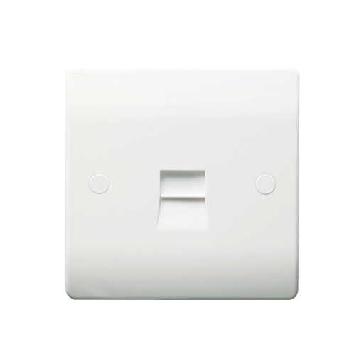 Caradok 1G Secondary Telephone Socket - Caradok - The Classics - White Plastic