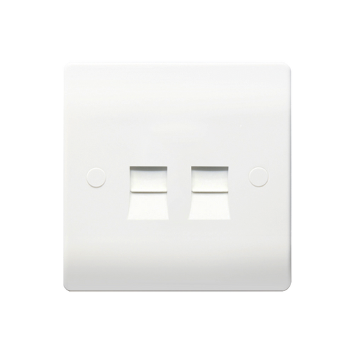 Caradok 2G Master Telephone Socket - Caradok - The Classics - White Plastic