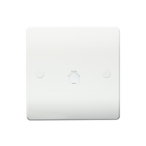 Caradok 1G Telephone Socket RJ11 - Caradok - The Classics - White Plastic