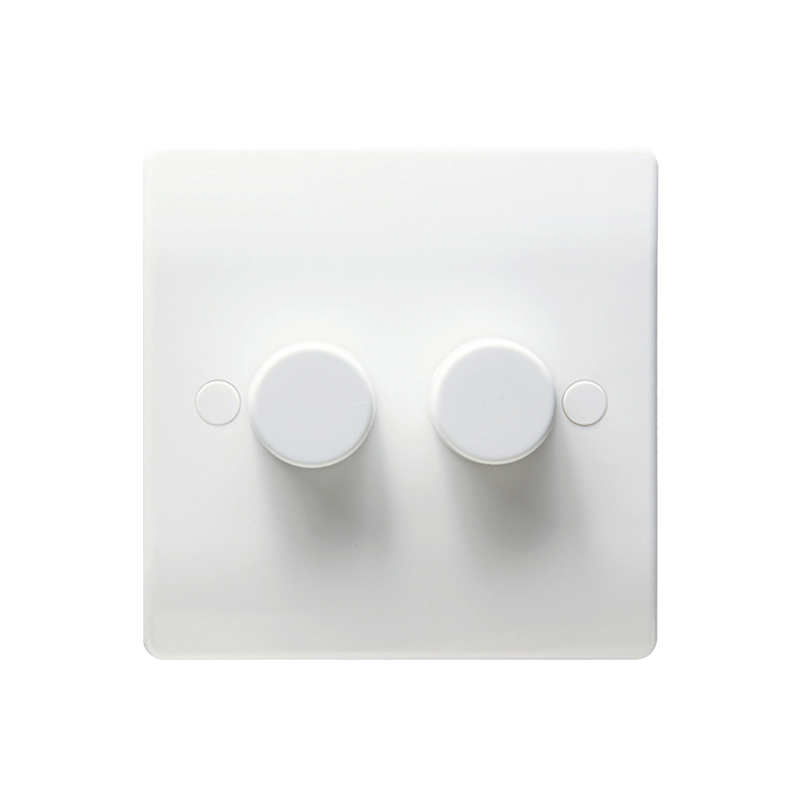 Caradok 2G LED Dimmer - Caradok - The Classics - White Plastic