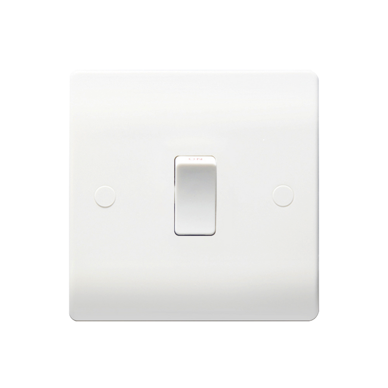 Caradok 20A DP Switch - Caradok - The Classics - White Plastic