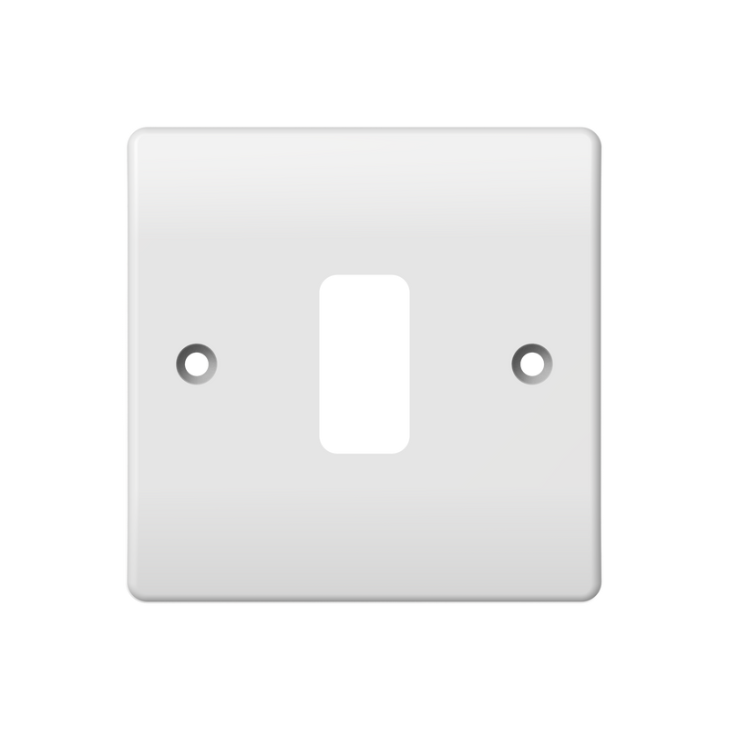 Caradok 1G Plate Only - Caradok - The Classics - White Plastic