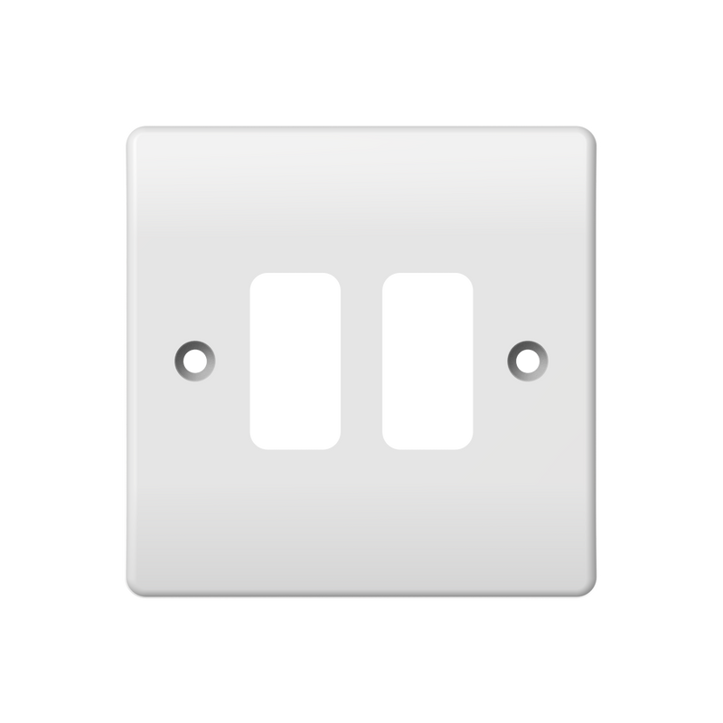 Caradok 2G Plate Only - Caradok - The Classics - White Plastic