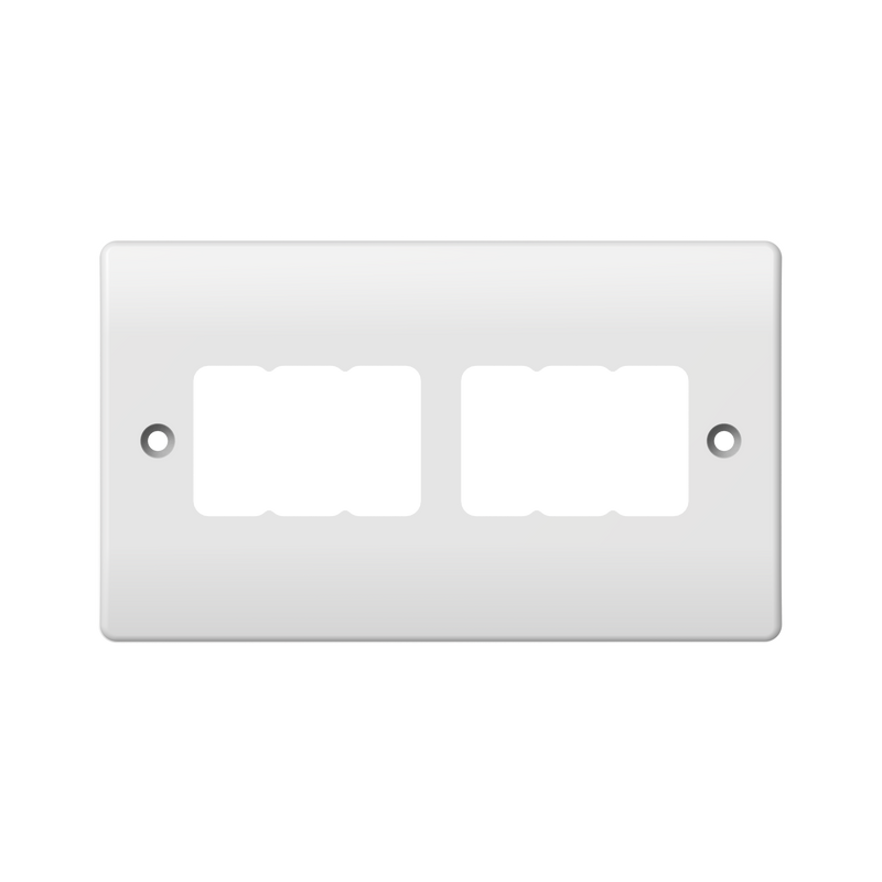 Caradok 6G (2x3) Plate Only - Caradok - The Classics - White Plastic