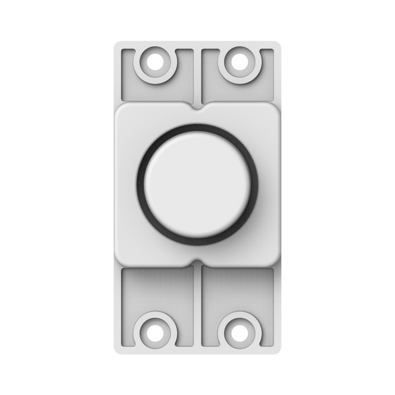 Caradok Dimmer Mounting Kit Insert 2 Space - Caradok - The Classics - White Plastic