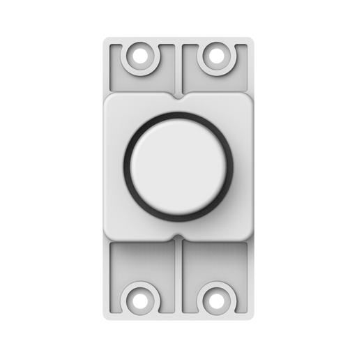 Caradok Dimmer Mounting Kit Insert 2 Space - Caradok - The Classics - White Plastic
