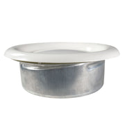 White Metal Extract Ceiling Valve 125mm - Anemostat EV - Hardware > Heating, Ventilation & Air Conditioning > Vents & Flues