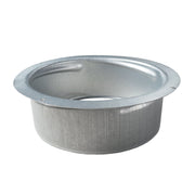 White Metal Extract Ceiling Valve 125mm - Anemostat EV - Hardware > Heating, Ventilation & Air Conditioning > Vents & Flues