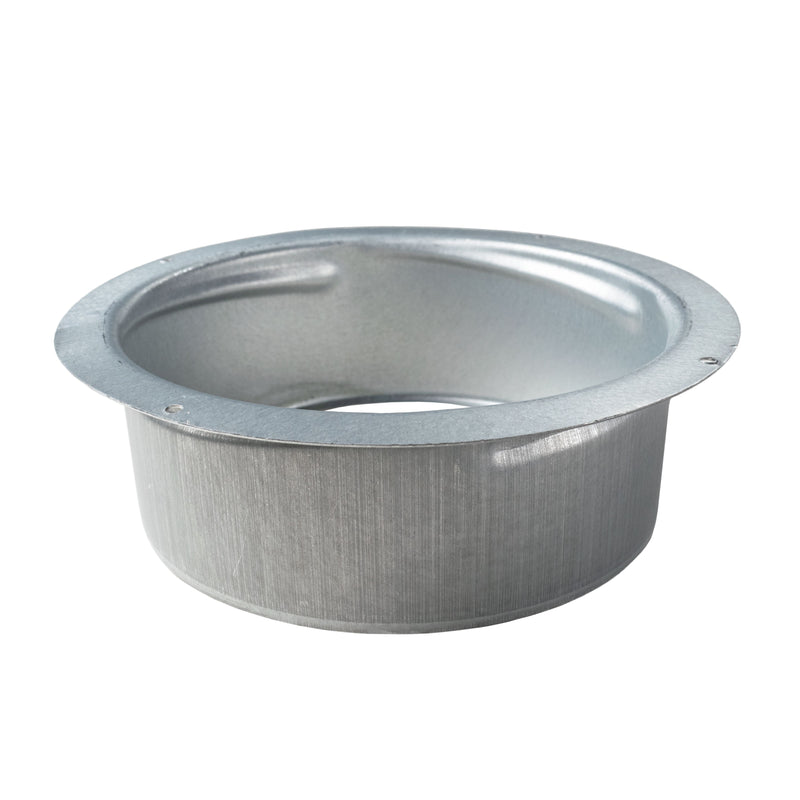 White Metal Extract Ceiling Valve 125mm - Anemostat EV - Hardware > Heating, Ventilation & Air Conditioning > Vents & Flues