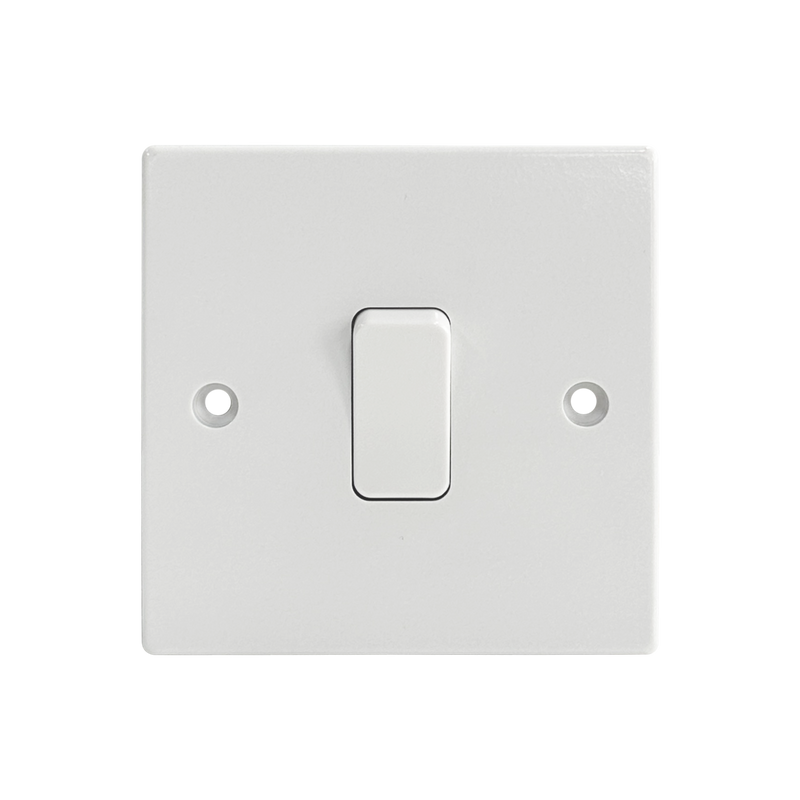 Caradok 1G 2Way 10A Switch Squared Edge -