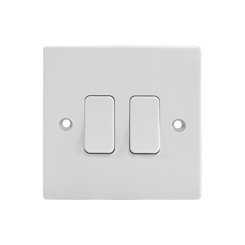 Caradok 2G 2Way 10A Switch Squared Edge -