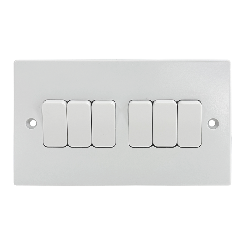 Caradok 6G 2Way 10A Switch Squared Edge -