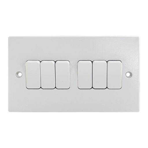 Caradok 6G 2Way 10A Switch Squared Edge -
