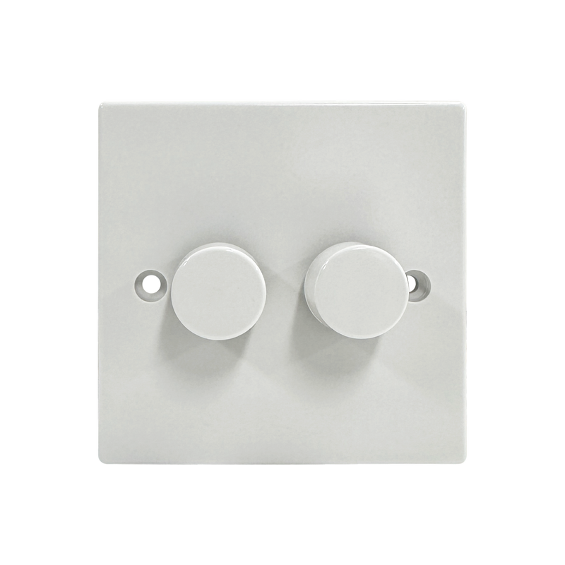 Caradok 2G LED Dimmer Squared Edge -