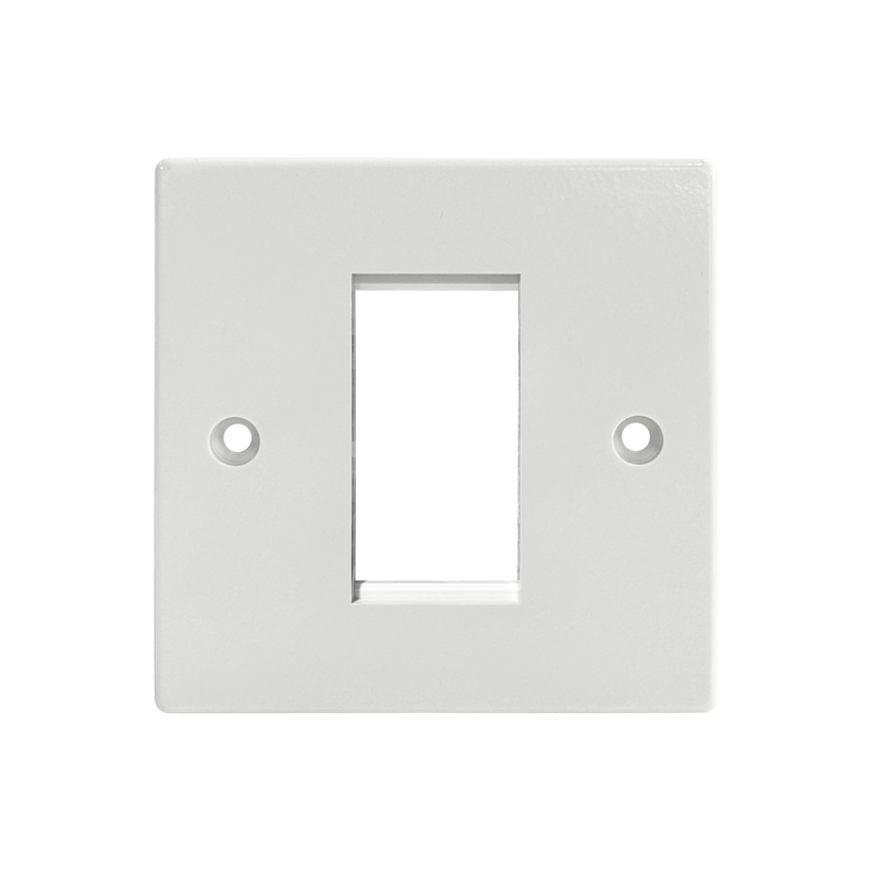 Caradok 1G 1 Module Data Plate Squared Edge -