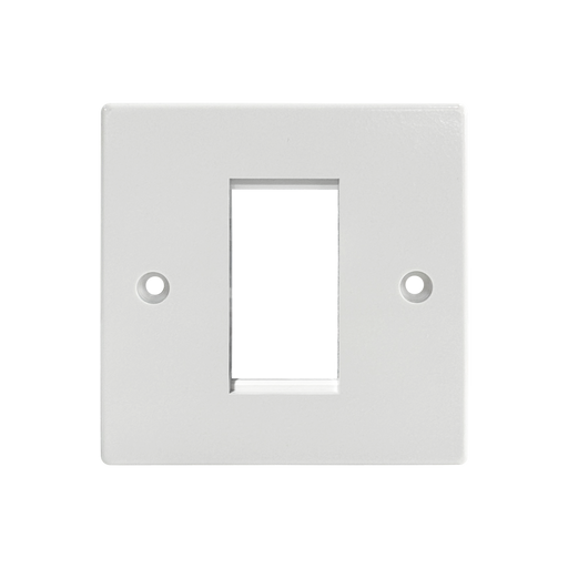 Caradok 1G 1 Module Data Plate Squared Edge -