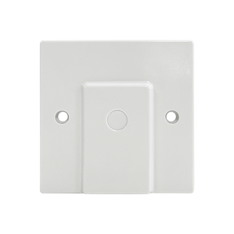 Caradok 20A Flex Outlet Plate Squared Edge -