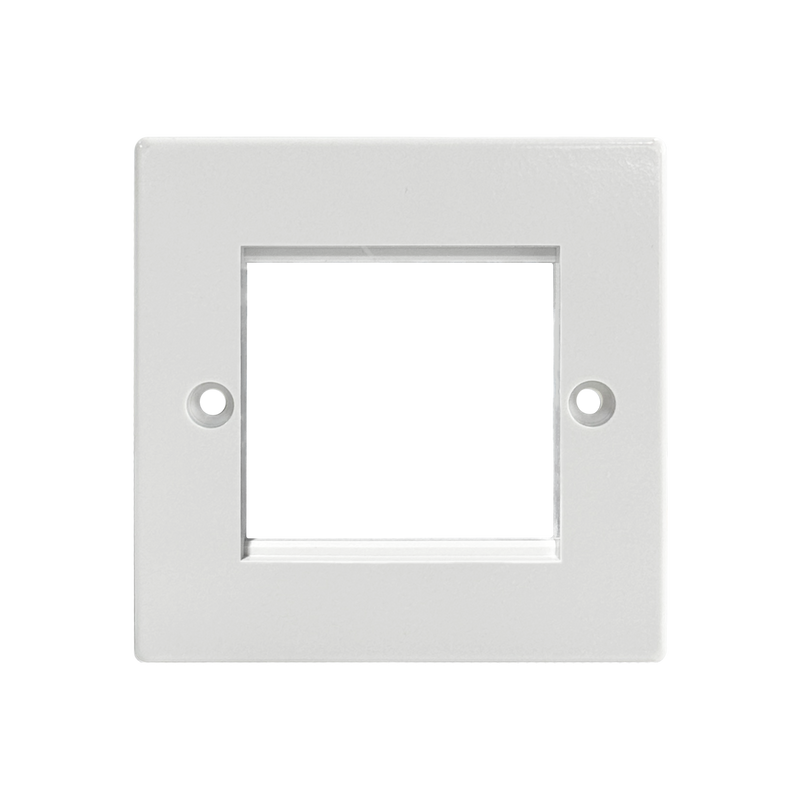 Caradok 1G 2 Module Data Plate Squared Edge -