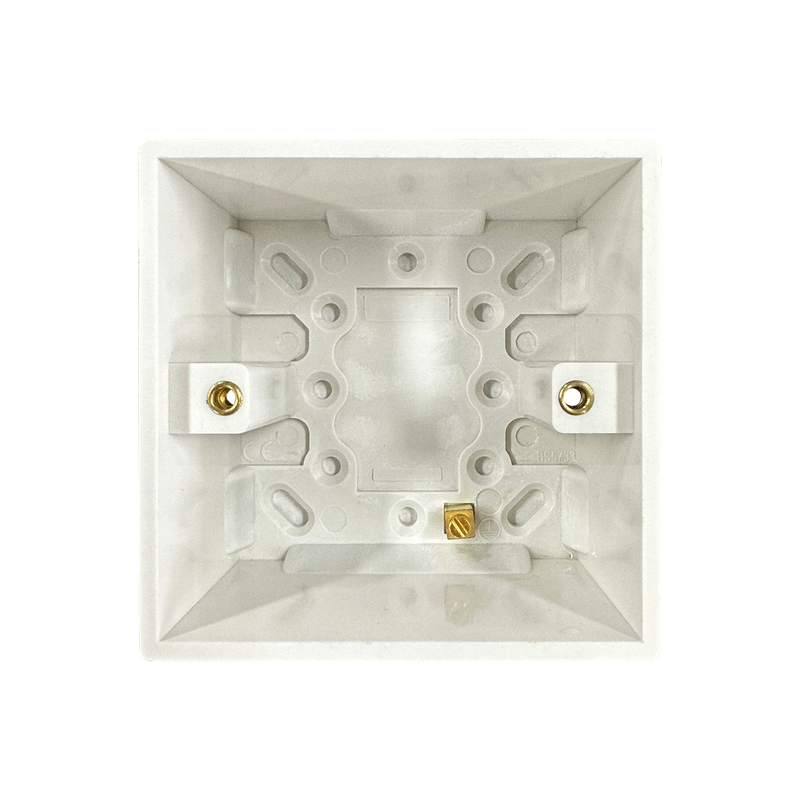 Caradok 1G 35mm White Pattress Squared Edge -