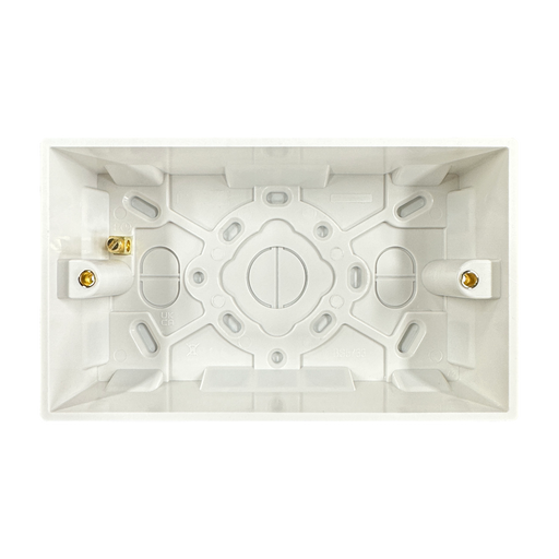 Caradok 2G 35mm White Pattress Squared Edge -