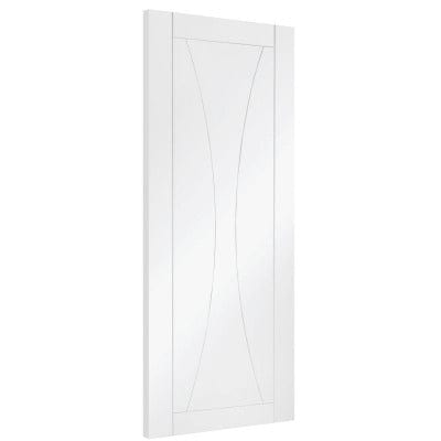 Verona Internal White Primed Door - All Sizes - Hardware > Building Materials > Doors