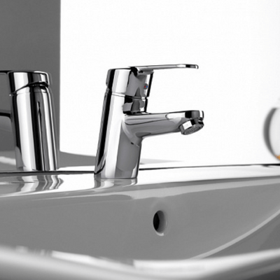 Victoria V2 Chrome Basin Mixer Tap - Bathrooms