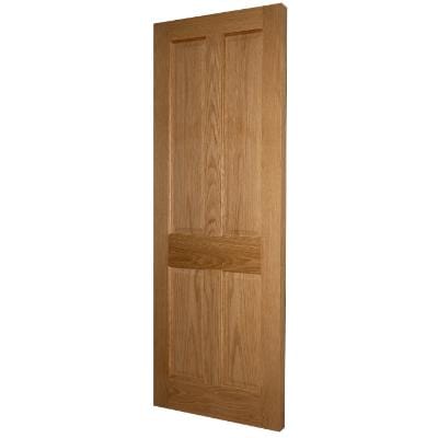 Victorian 4 Panel Oak Prefinished Internal Door - All Sizes - Internal doors