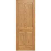 Victorian 4 Panel Oak Prefinished Internal Door - All Sizes - Internal doors