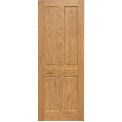 Victorian 4 Panel Oak Prefinished Internal Door - All Sizes - Internal doors
