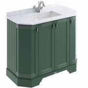 Victrion Angled 4 Door Basin Unit - All Colours - Bathrooms