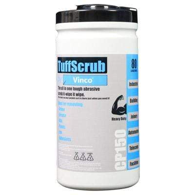 Vinco Tuffscrub Abrasive Wipes - Sanitation