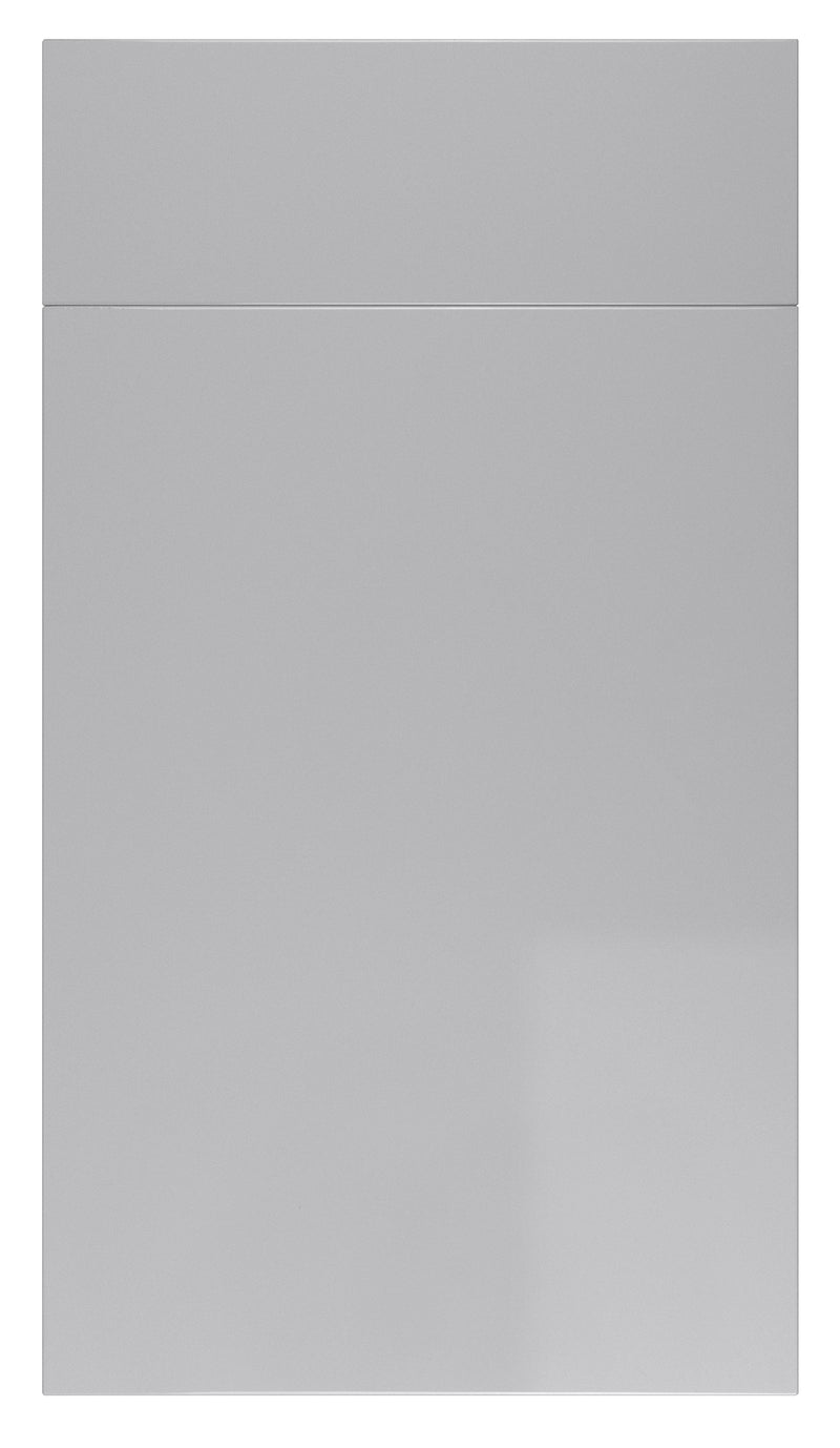 Vogue Slab Dove Grey Gloss- Replacement Kitchen Doors (570mm High) - Hardware > Hardware Accessories > Cabinet Hardware > Cabinet Doors
