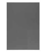 Vogue Slab Dust Grey Gloss- Replacement Kitchen Doors (450mm High) - Hardware > Hardware Accessories > Cabinet Hardware > Cabinet Doors