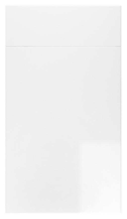 Vogue Slab White Gloss- Replacement Kitchen Doors (450mm High) - Hardware > Hardware Accessories > Cabinet Hardware > Cabinet Doors