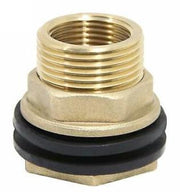 Water Butt Brass 3/4" BSP Male - 1/2" BSP Female - Home & Garden > Lawn & Garden Tech Hose & Fittings