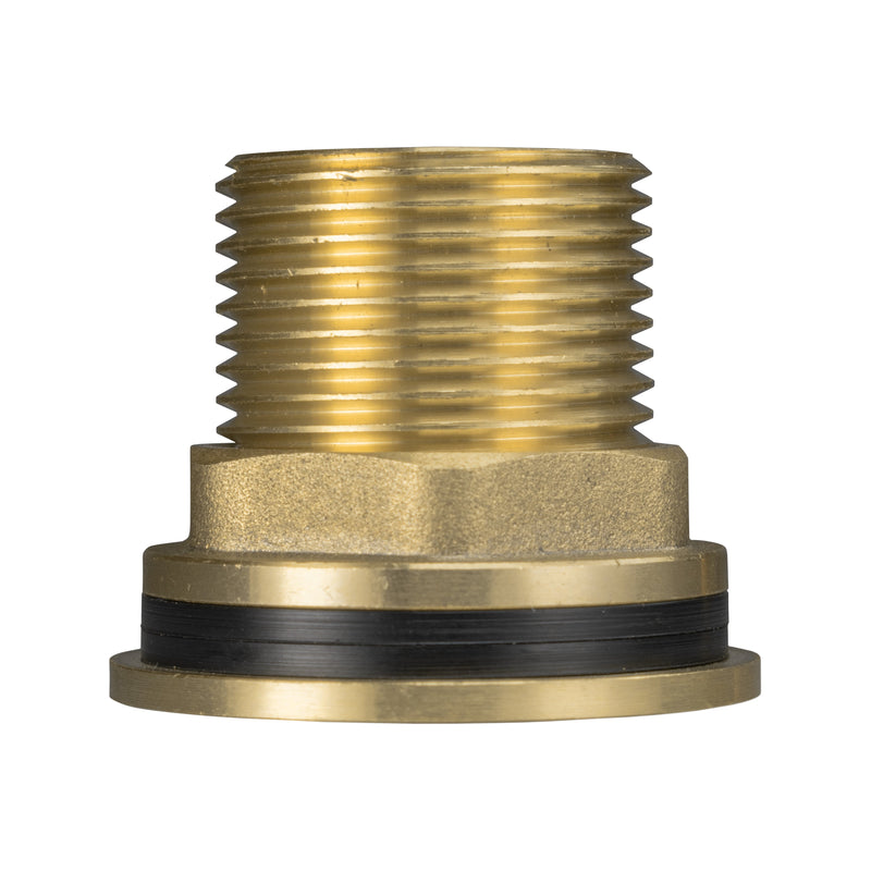 Water Butt Brass Kit 3/4" with Lever Tap Hose Barb and Lever Lock - Garden watering