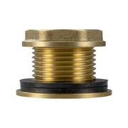 Water Butt Brass 1" BSP Male - 3/4" BSP Female - Home & Garden > Lawn & Garden Tech Hose & Fittings