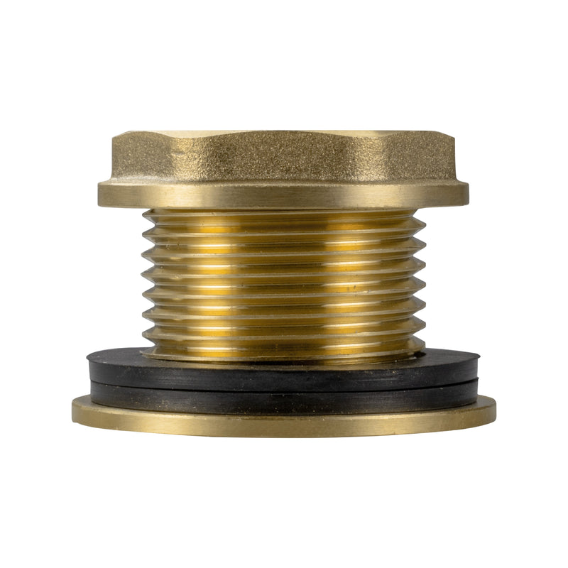 Water Butt Brass 1" BSP Male - 3/4" BSP Female and Drill Bit - Home & Garden > Lawn & Garden Tech Hose & Fittings