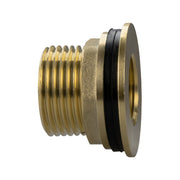 Water Butt Brass 1" BSP Male - 3/4" BSP Female - Home & Garden > Lawn & Garden Tech Hose & Fittings