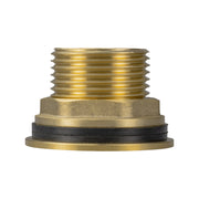 Water Butt Brass 1" BSP Male - 3/4" BSP Female and Drill Bit - Home & Garden > Lawn & Garden Tech Hose & Fittings