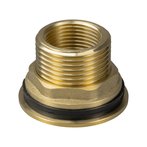 Water Butt Brass 1" BSP Male - 3/4" BSP Female and Drill Bit - Home & Garden > Lawn & Garden Tech Hose & Fittings