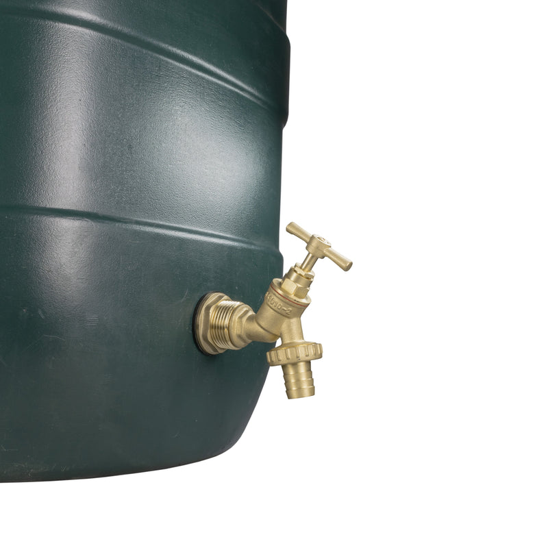 Water Butt Brass Kit 3/4" with Brass Barbed Tap - Hardware > Plumbing > Plumbing Fittings & Supports > Plumbing Valves Tech Hose & Fittings