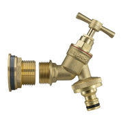 Water Butt Brass Kit 3/4" with Brass Quick Connect Tap - Hardware > Plumbing > Plumbing Fittings & Supports > Plumbing Valves Tech Hose & Fittings